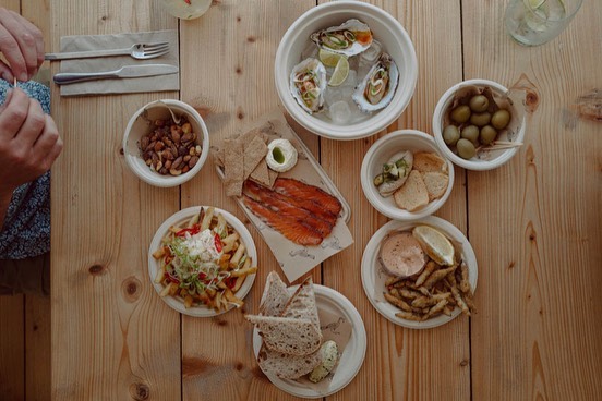 The Fish Shed St Ives Customer Table 2